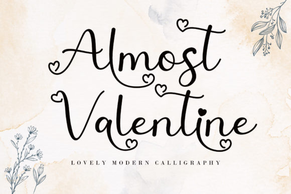 Almost Valentine Font Review