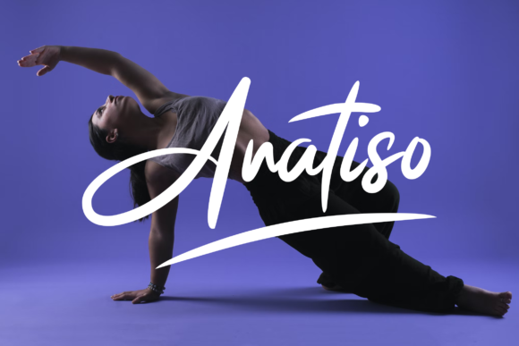 Anatiso: A Delicate Script Font for Creative Projects