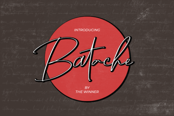 Batache Font for Creative Makers