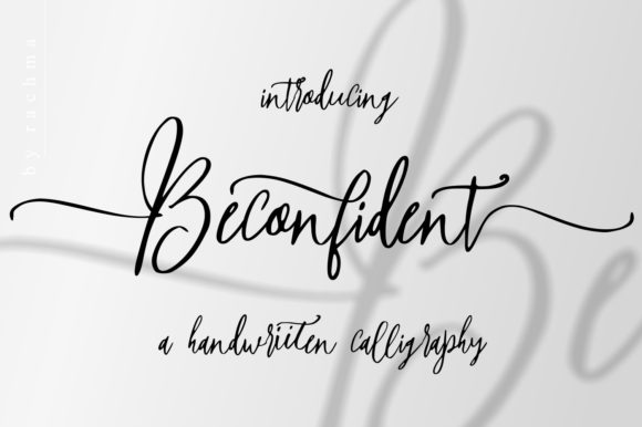 Beconfident Font for Elegant Design