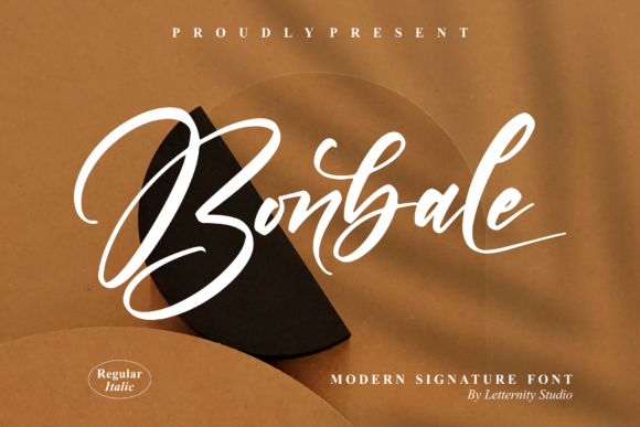 Bonbale: A Script Font for Elegant Design