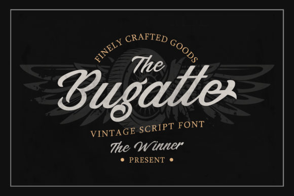Bugatte Font for Web Design
