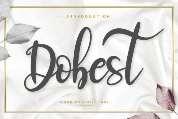 Dobest: A Handwritten Font for Impactful Campaigns