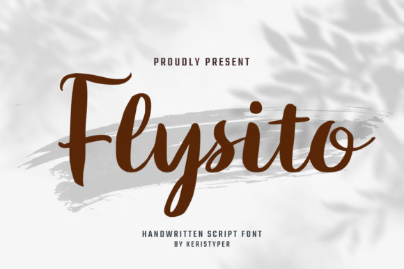 Flysito: A Bold Script Font for Creative Campaigns