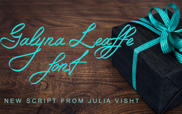 Galyna Leaffe: A Delicate Script Font
