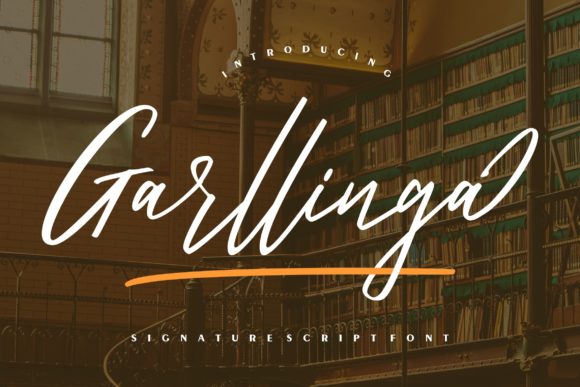 Garllinga: A Font for Creative Branding