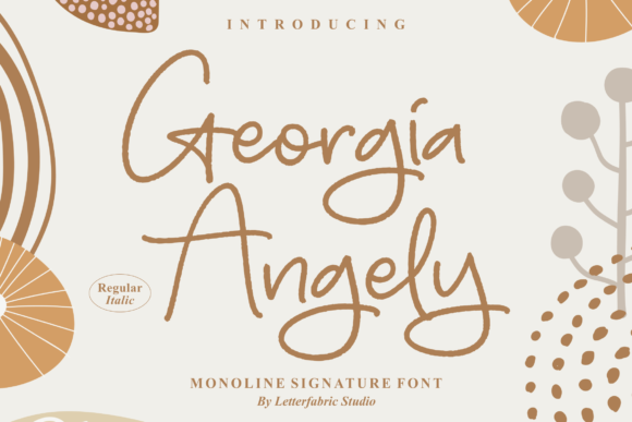 Georgia Angely Font Review