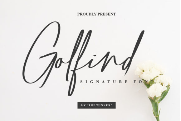 Golfind: A Sleek Script Font for Modern Design