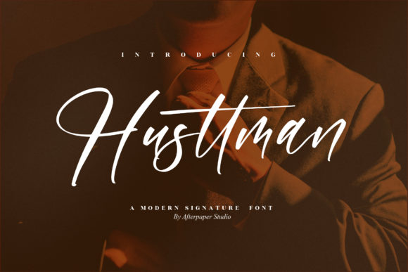 Husttman Font: Elegant Script for Creative Campaigns