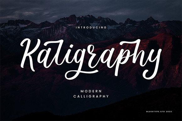 Kaligraphy: A Font for Creative Campaigns
