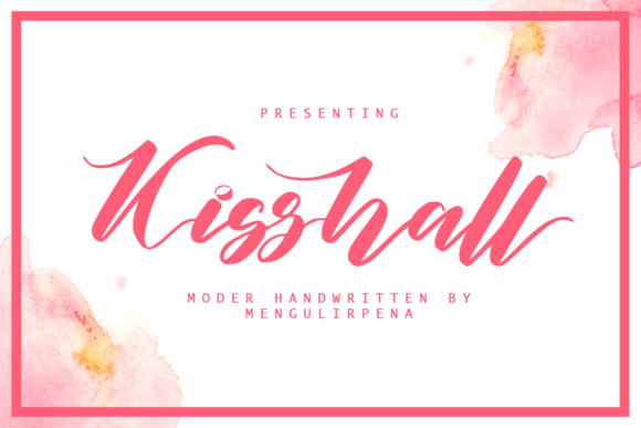 Kisshall Font for Creative Projects