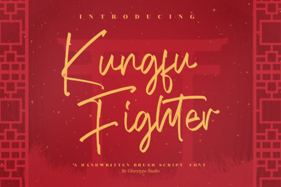 Kungfu Fighter Font for Business Branding