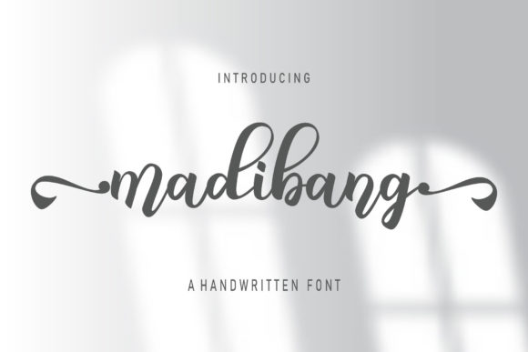 Madibang: A Stylish Script Font for Business Branding