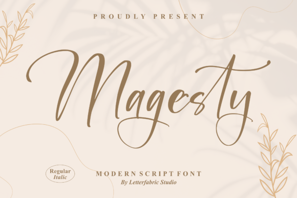 Magesty - Modern Script Font
