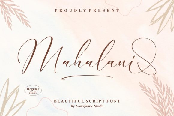 Mahalani Font Review