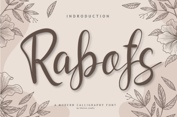 Rabofs: A Handwritten Font for Impactful Campaigns