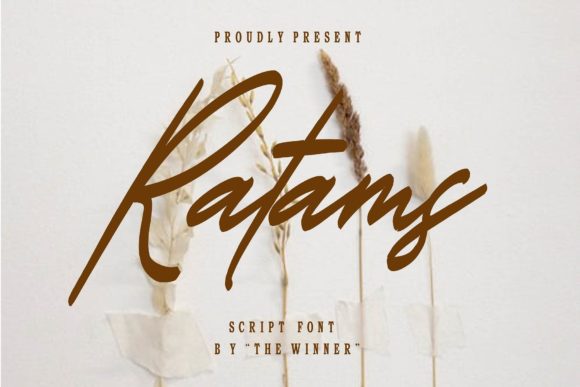 Ratams Font for Creative Projects