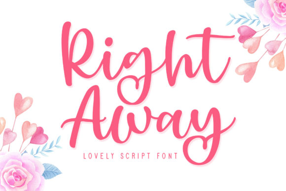 Right Away Font Review