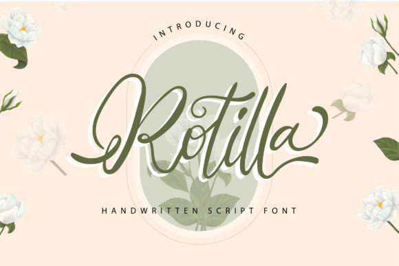 Rotilla Font: Elegant Script for Digital Design