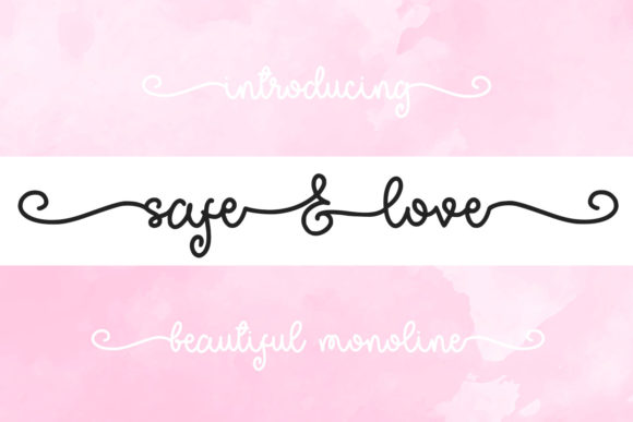 Safe Love Font for Creative Projects