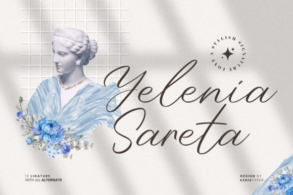 Yelenia Sareta Font for Elegant Branding